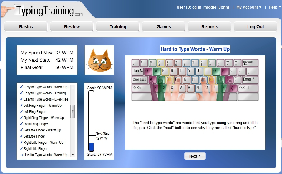 typing training free download